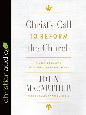 cover image of Christ's Call to Reform the Church